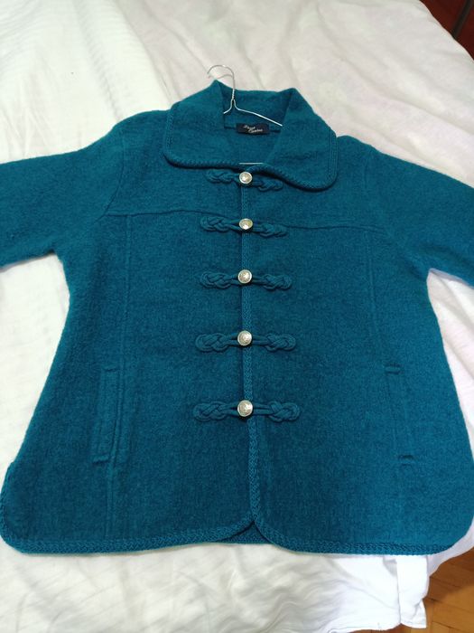 Haină Lana Carina 46(L-XL,18) lână 100%