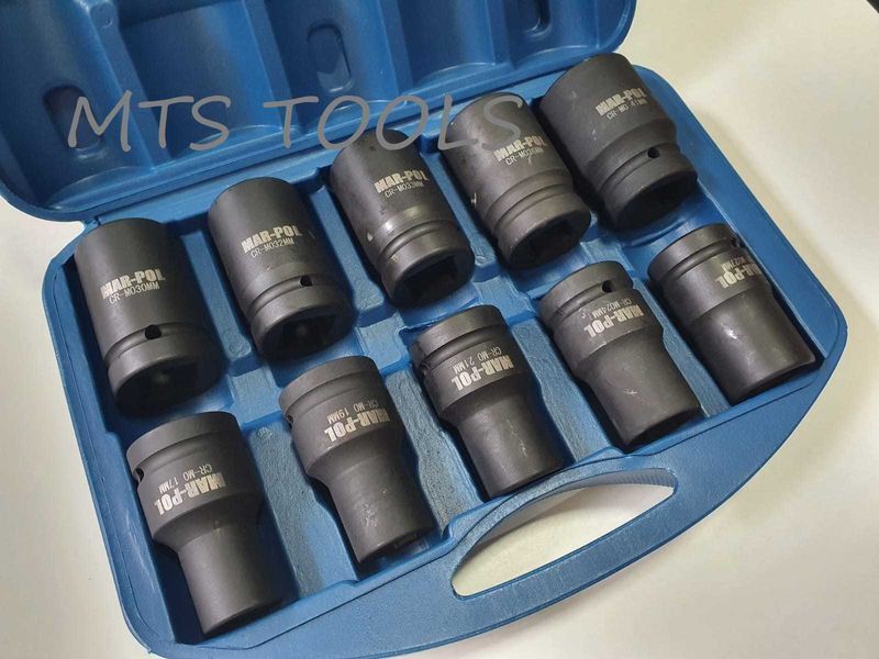 Trusa chei tubulare de impact 1" tol 17-41mm