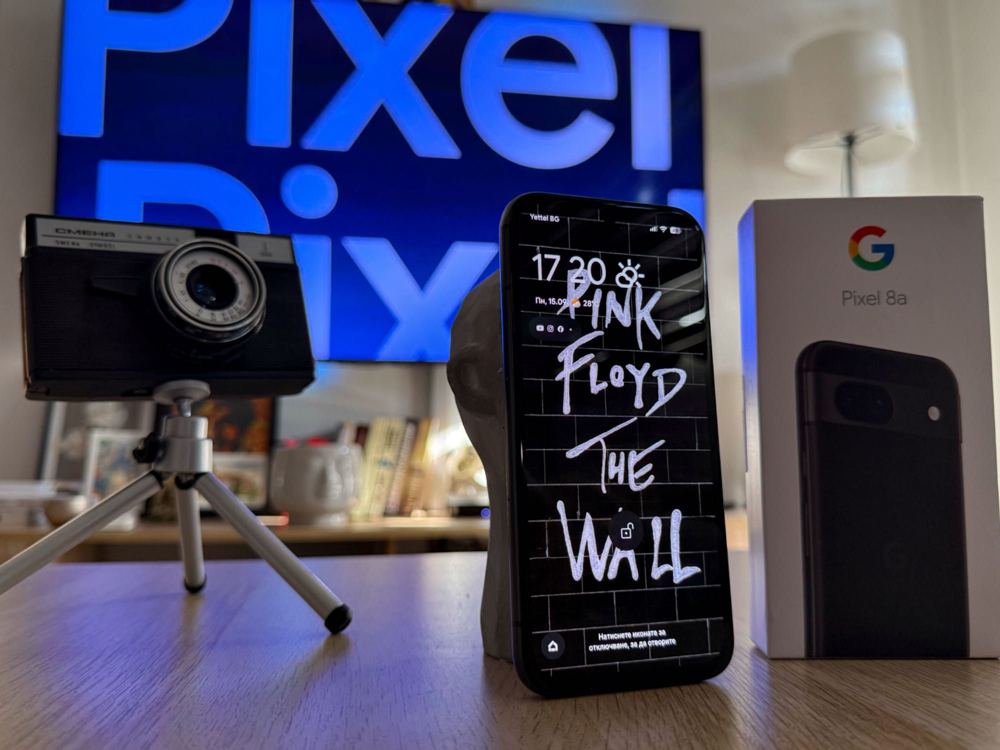 Pixel 8a 128GB Obsidian с гаранция