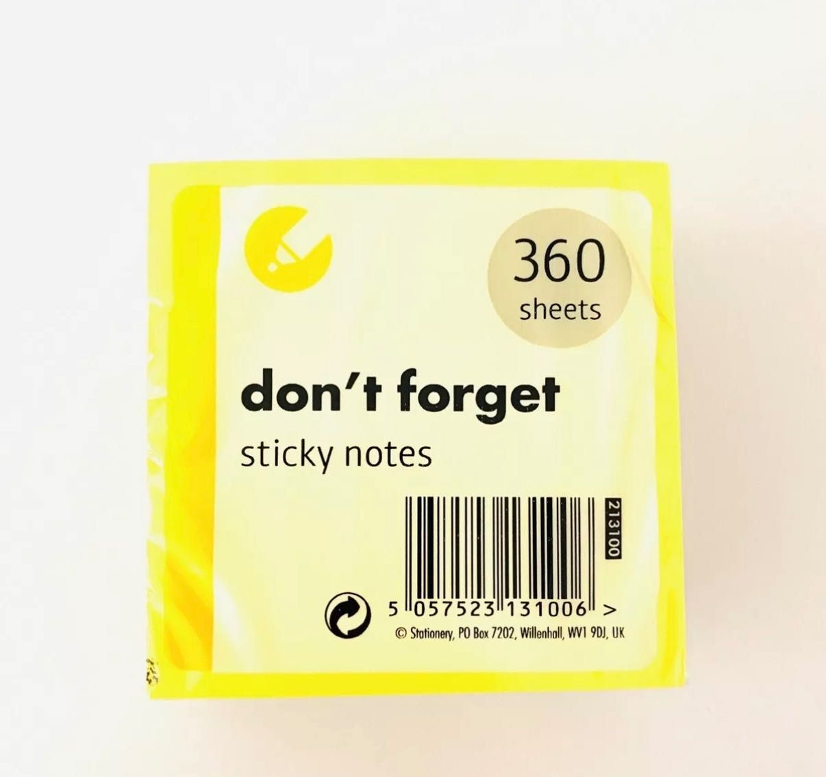 Разноцветни Самозалепващи Неон Листчета Sticky Notes 360 броя