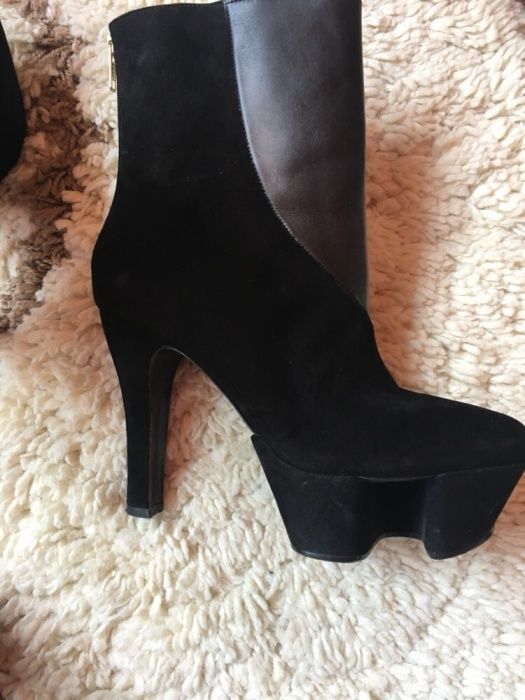 Botine piele mar 38