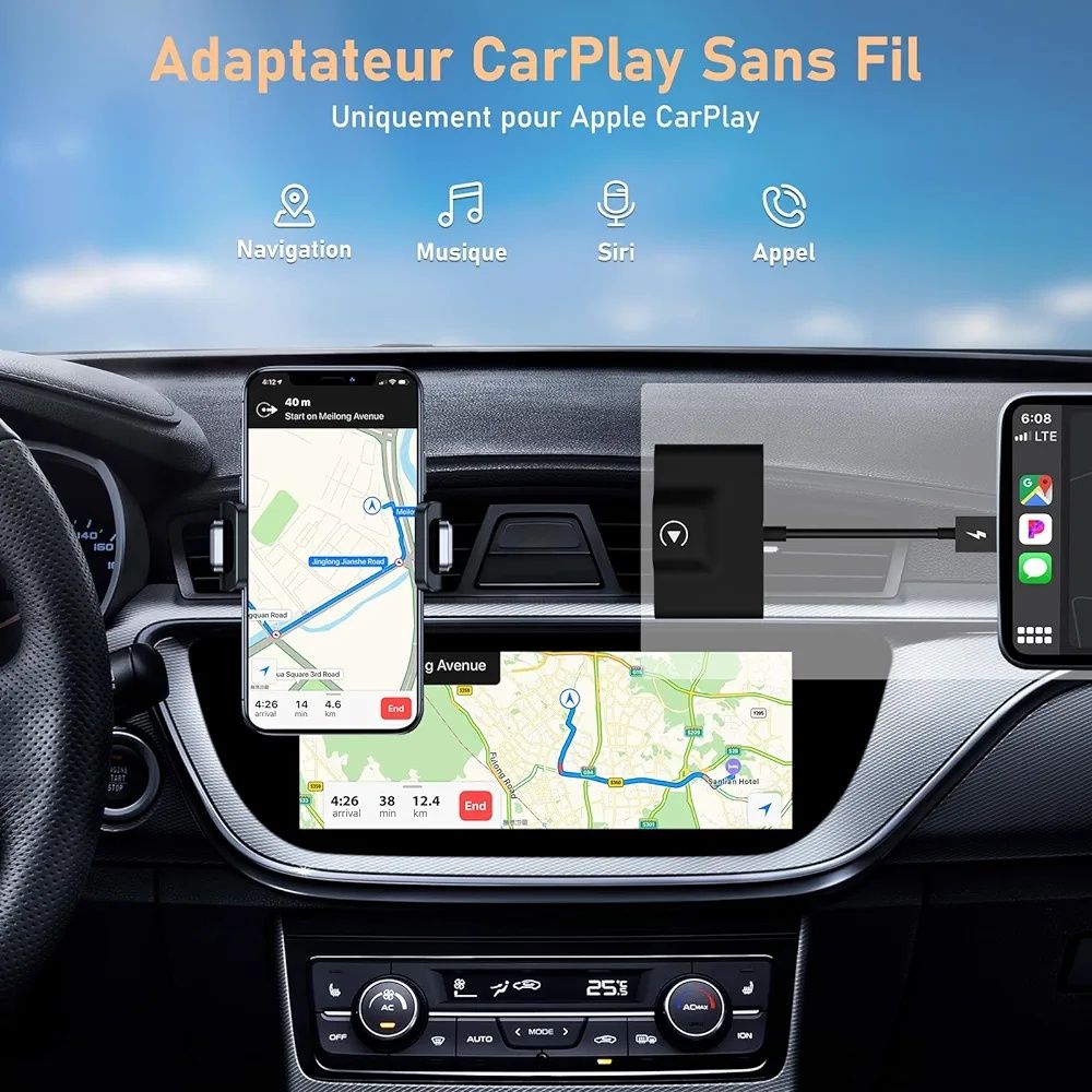 Wireless Carplay - iOs - doar iPhone