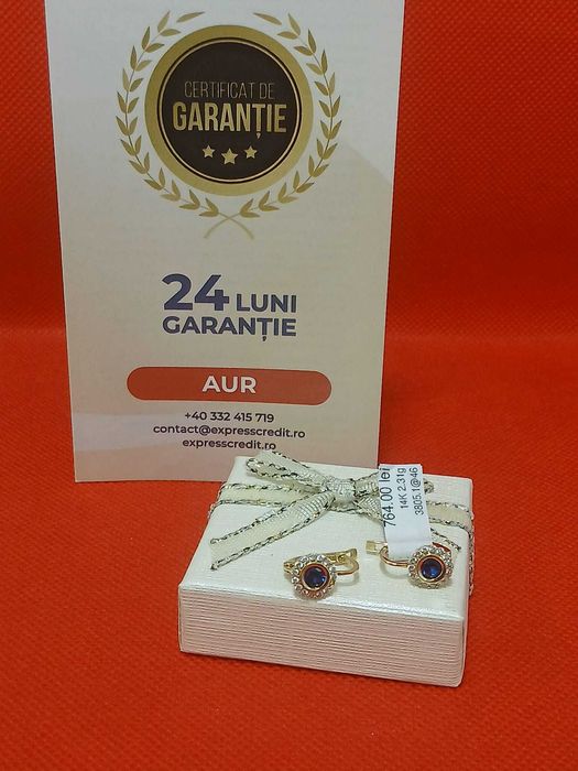 (AG46) Cercei aur 14K B.3805