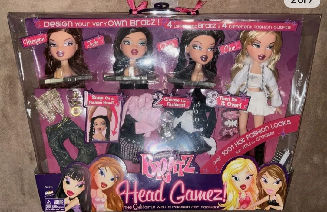 Papusa Bratz Cloe seria Head Gamez, gen Barbie