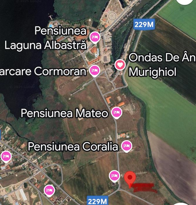 Delta Dunări - Teren lângă Port Murighiol și Puflene Resort