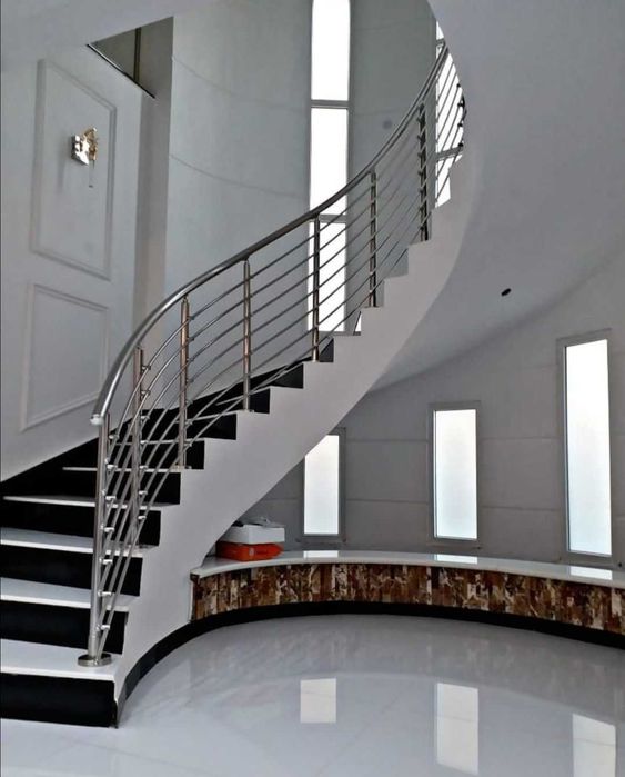 balustrada de inox