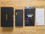 FIBERBORNE Galaxy S25 Ultra супер тънък калъф Арамид 600D + протектор