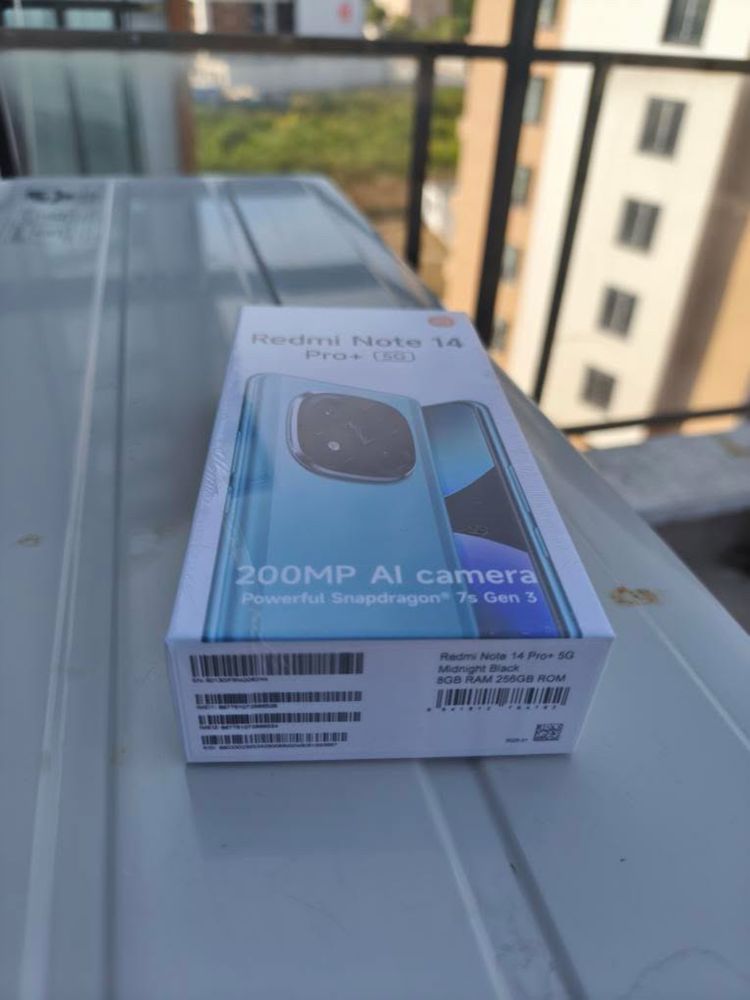 ЧИСТО НОВ! Xiaоmi Redmi Note 14 Pro Plus 5G 256GB 8 GB RAM / BLACK