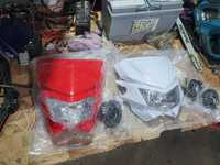 Headlight Far Moto (+masca ) Universal Kawasaki Yamaha Honda etc