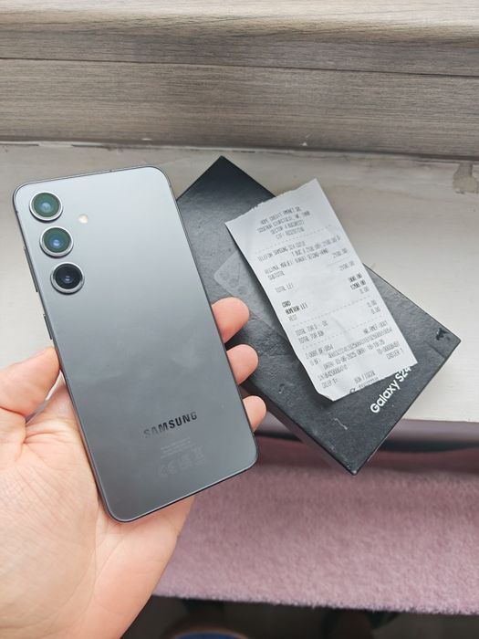 Samsung S24 Black Fullbox impecabil totul original liber retea