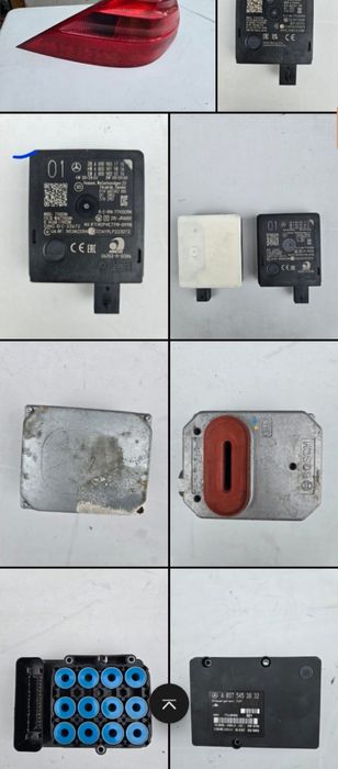 Голям избор от брони фарове решетки огледала радар модоли камери