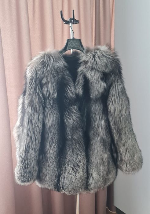 Шуба из чернобурки