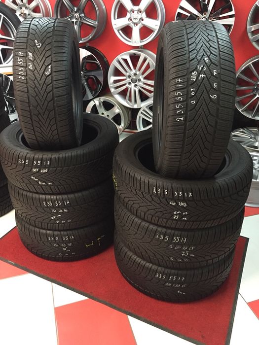 235/55/17 Semperit Suv Зимни 4 броя