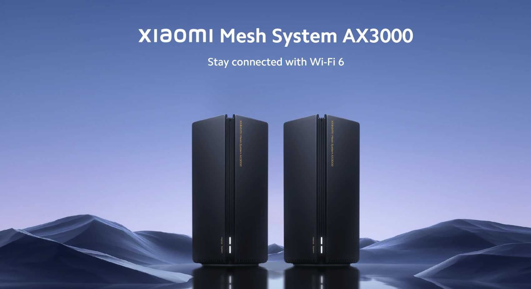 Sistem Mesh Wi-FI Xiaomi DVB4287GL (2-pack), AX3000,