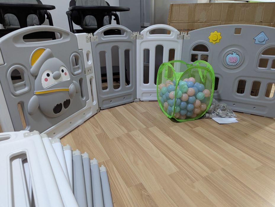 Tarc Gardulet loc de joacă Garden Lovely Pinguin Grey