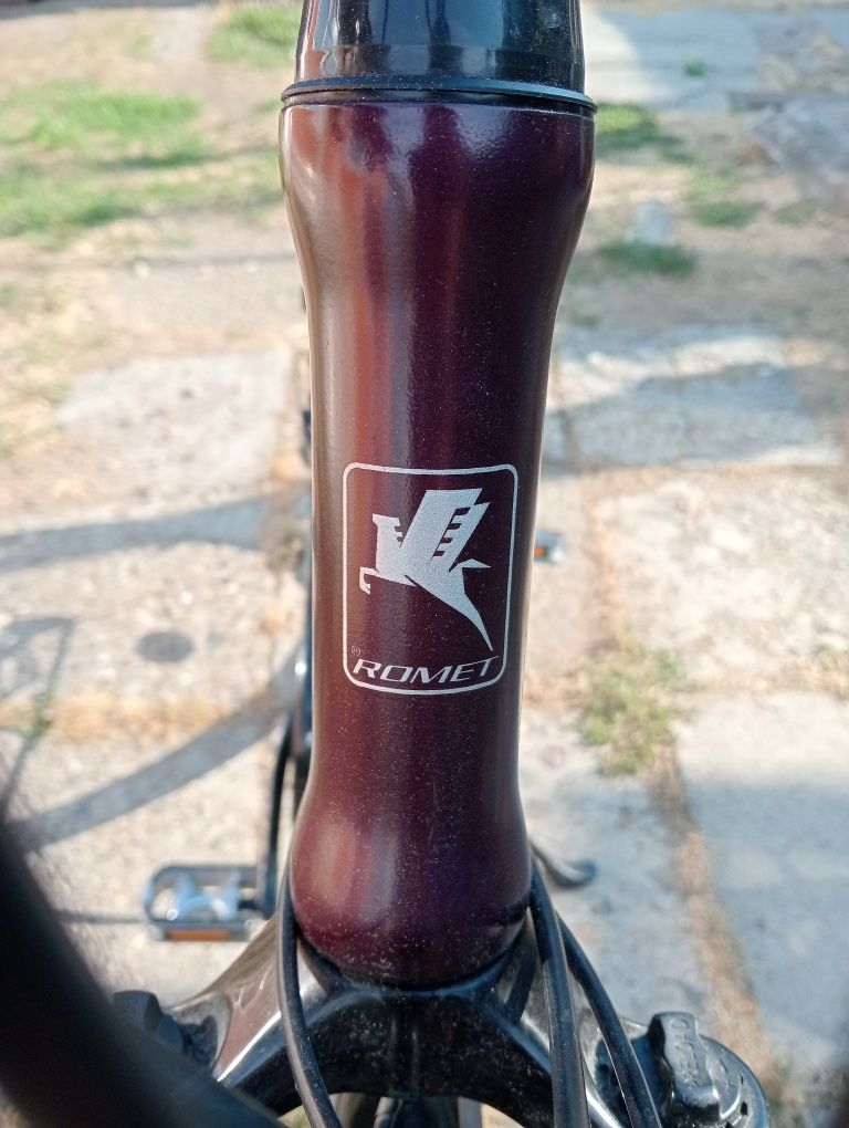 Bicicleta Romet,frane hidraulice,roti 28",cauciucuri noi!