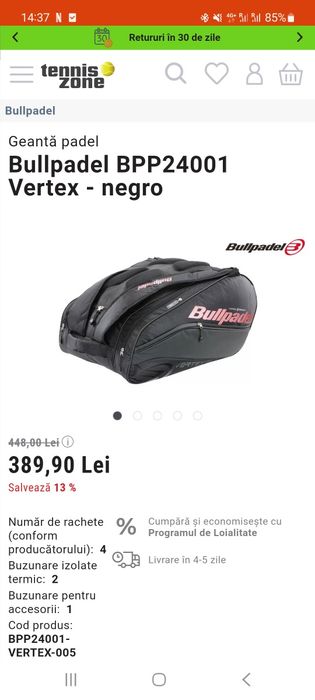 Geanta  Bullpadel