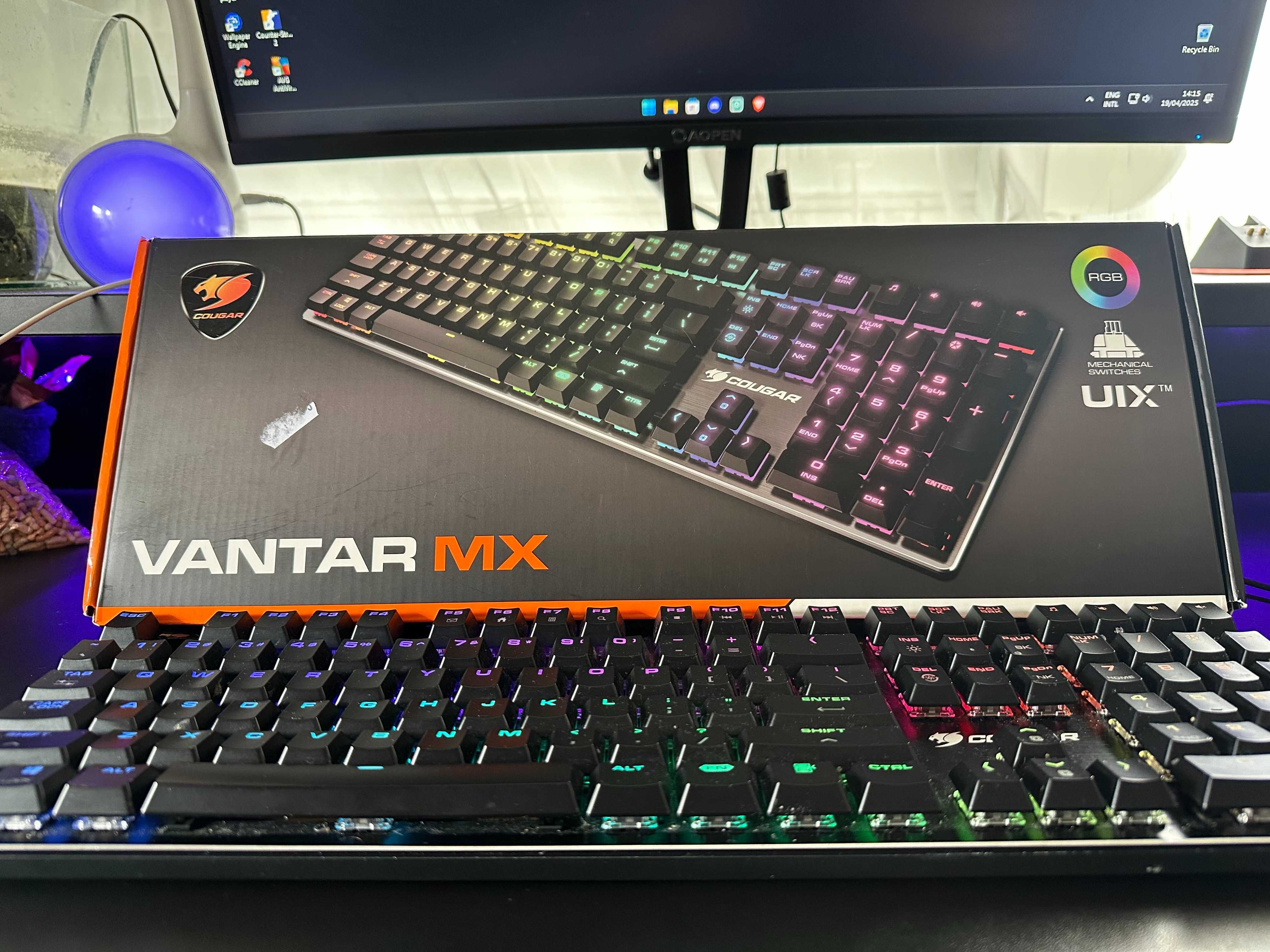 Клавиатура Cougar Vantar MX – механична, използвана