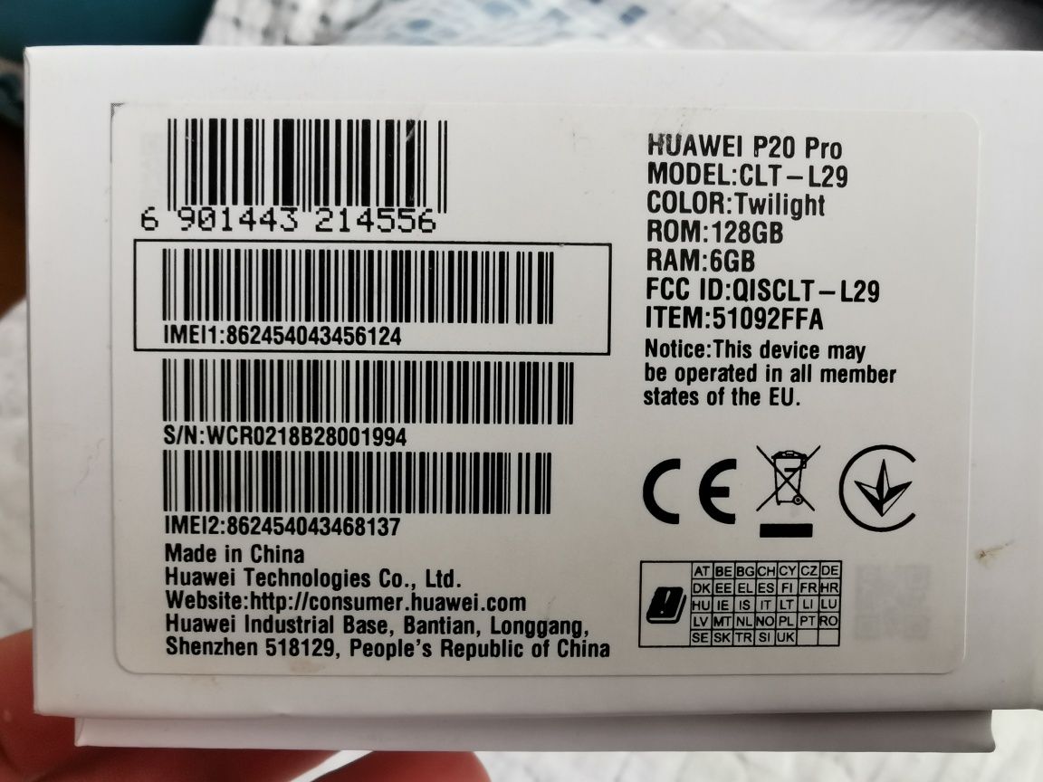 Telefon Huawei P20 Pro *ecran defect*