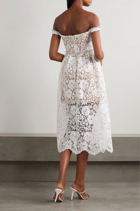 Рокля дантела Self Portrait