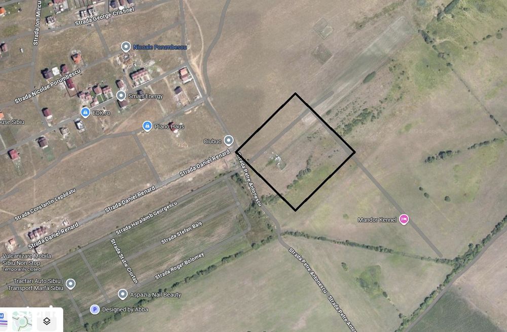 Teren intravilan – 8.350 mp – Cartierul Arhitectilor – PUZ aprobat