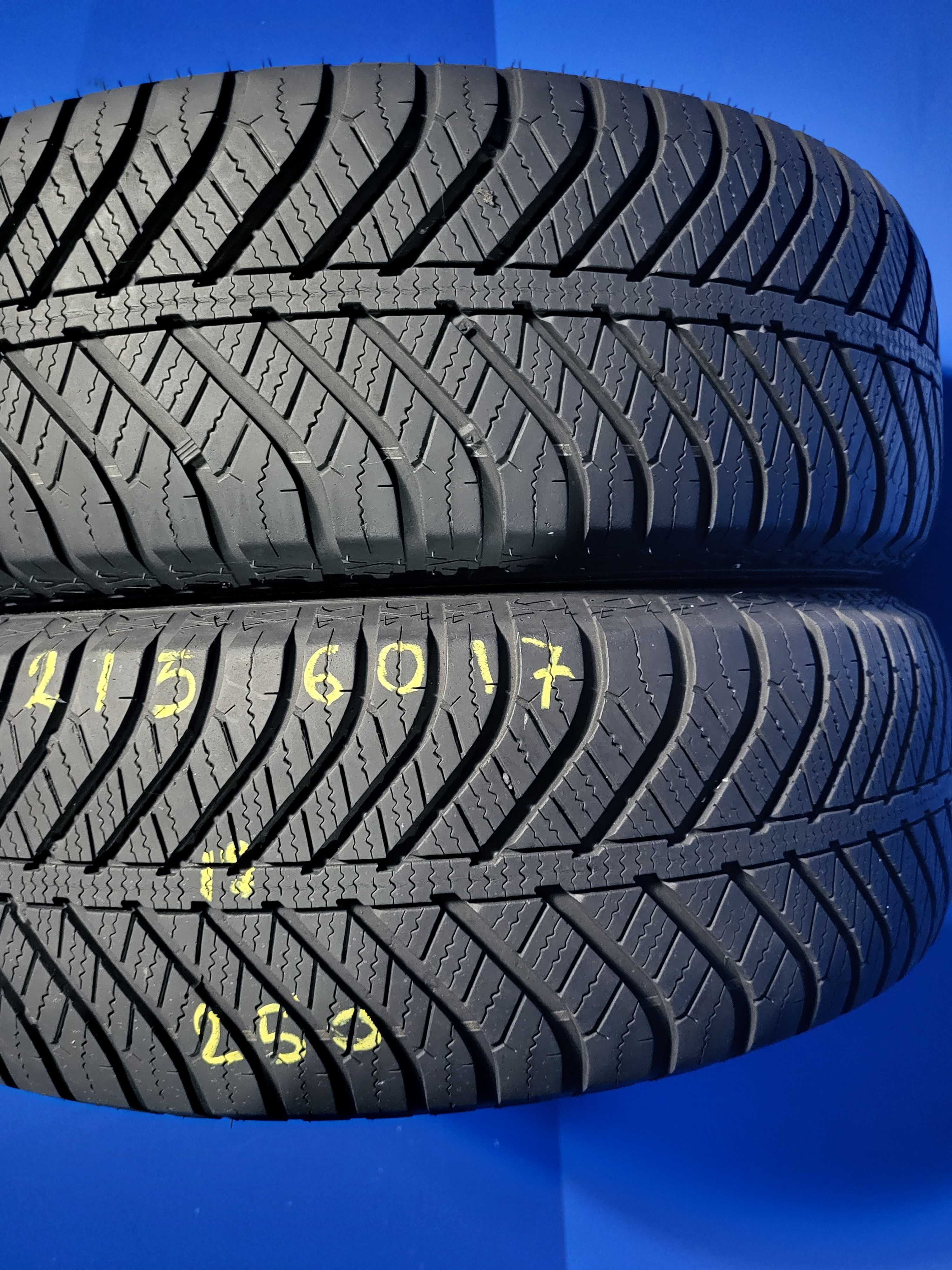 Vand 2 anvelope 215 60 17 Goodyear 4 season m+s - an 2019