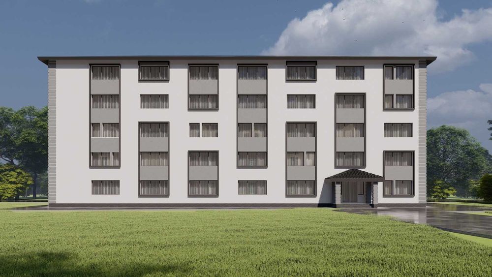 Bloc cu 5 etaje si 3500mp construiti