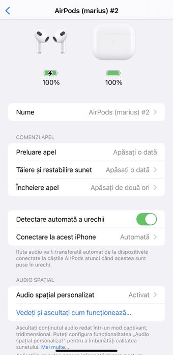 Apple AirPods 3rd Gen A2564