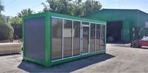 Container containere modulare standard birou magazin showrom vitrina