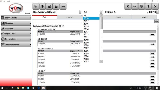 Interfata diagnoza AUTO WOW2 2021/2022 Snooper 5.00.8 DELPHI Bluetooth