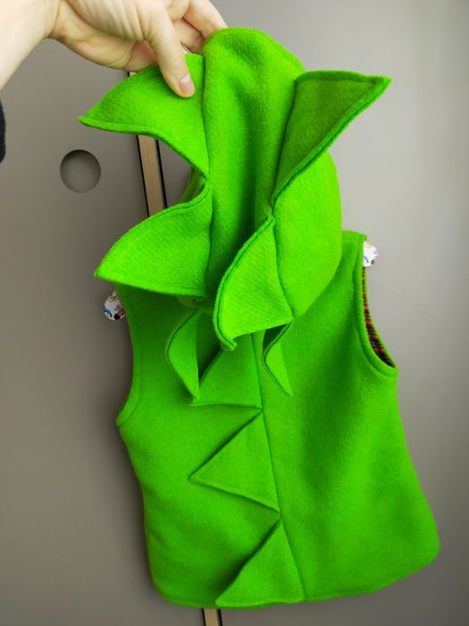 Vestă dino, lână, 3-4 ani