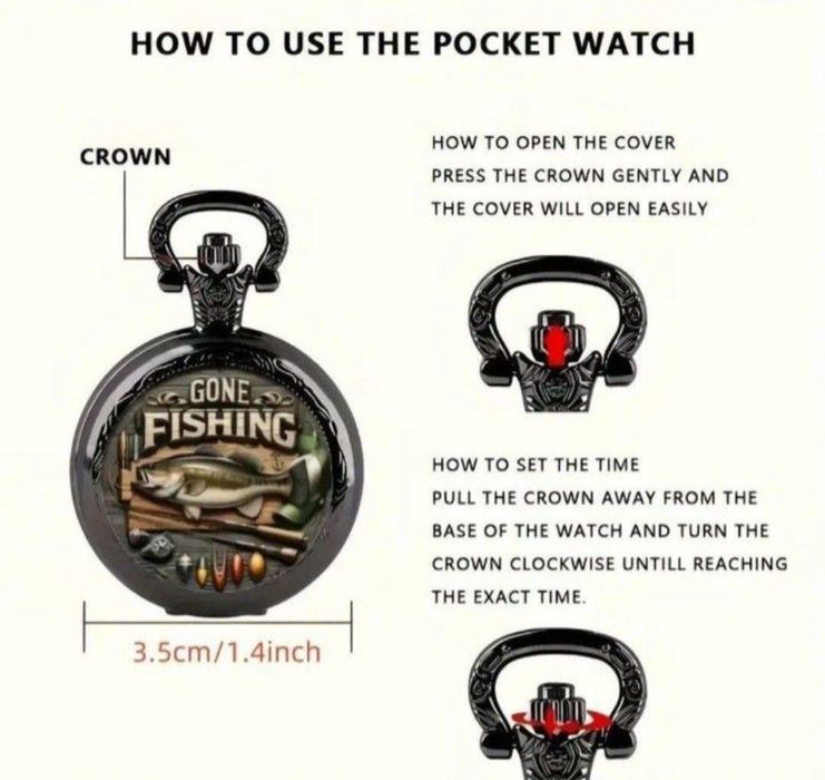 Ceas de buzunar cu quart