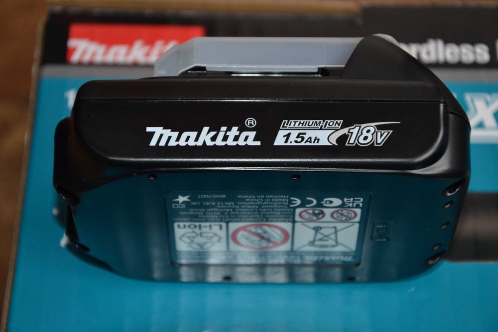 Нова оригинална батерия Makita 18V, 1.5Ah