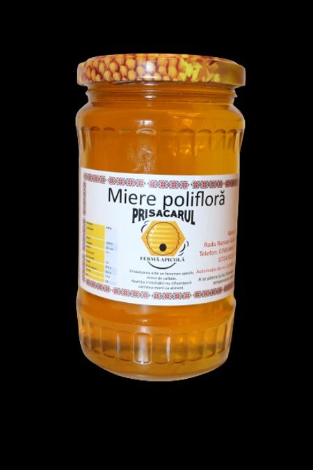 Miere naturala poliflora la 500/ 950 gr