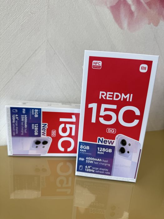 Redmi 15c ЧИСТО НОВ