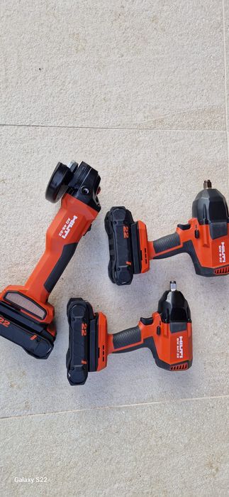 Hilti polizor , impact pe acumulator