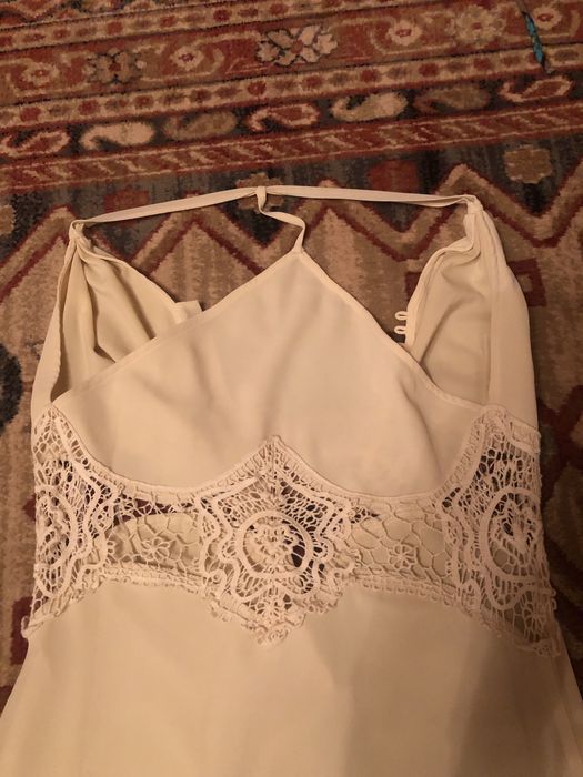 Rochie lunga insertii dantela, Jarlo