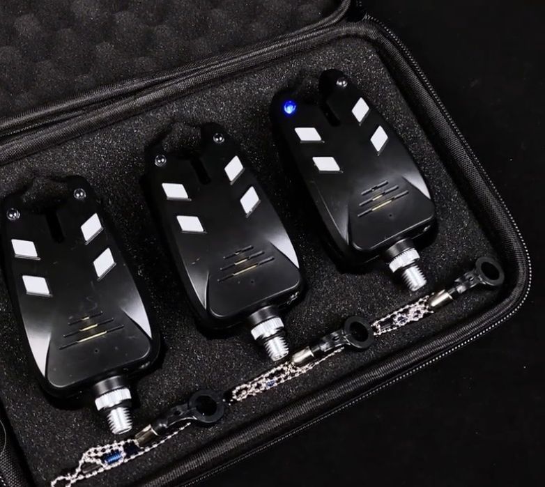 *TOP* JSFUN сигнализатори за риболов + оптегачи + кутия НОВИ