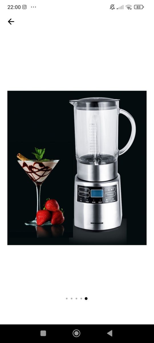 Vând Blender 1000 W Heinner