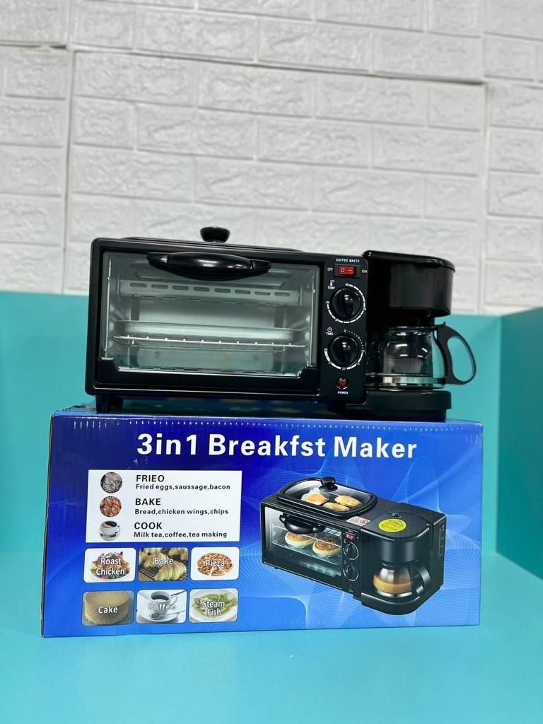 3 в 1 мини печь Breakfast Maker