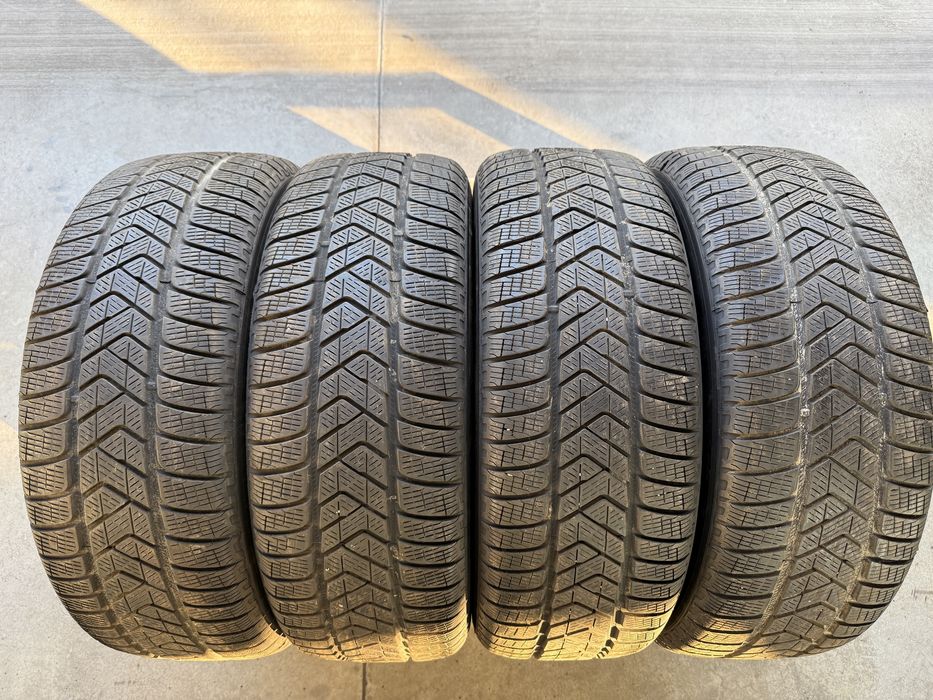4бр. ОТЛИЧНИ Зимни Гуми С Борд 235/65R/17 -PIRELLI-DOT:2822- 5.8м+5.5м