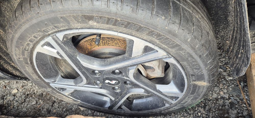 Jante aliaj 17 Hyundai i30 N-Line anvelope Michelin 225.45.17 vara2022