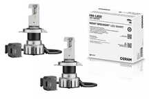 OSRAM NIGHT BREAKER LED SMART H4 64193DWNBSM Set 2 Becuri Auto Moto Om