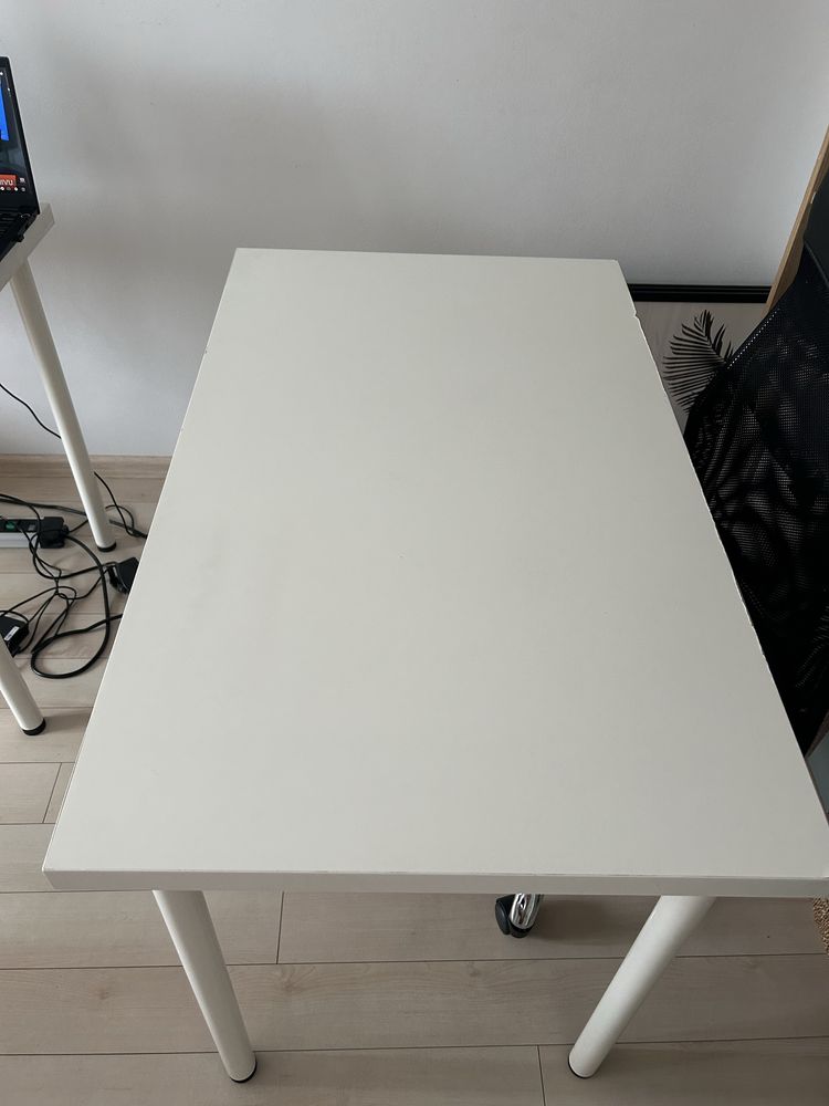 Birou alb Ikea 120x60 cm