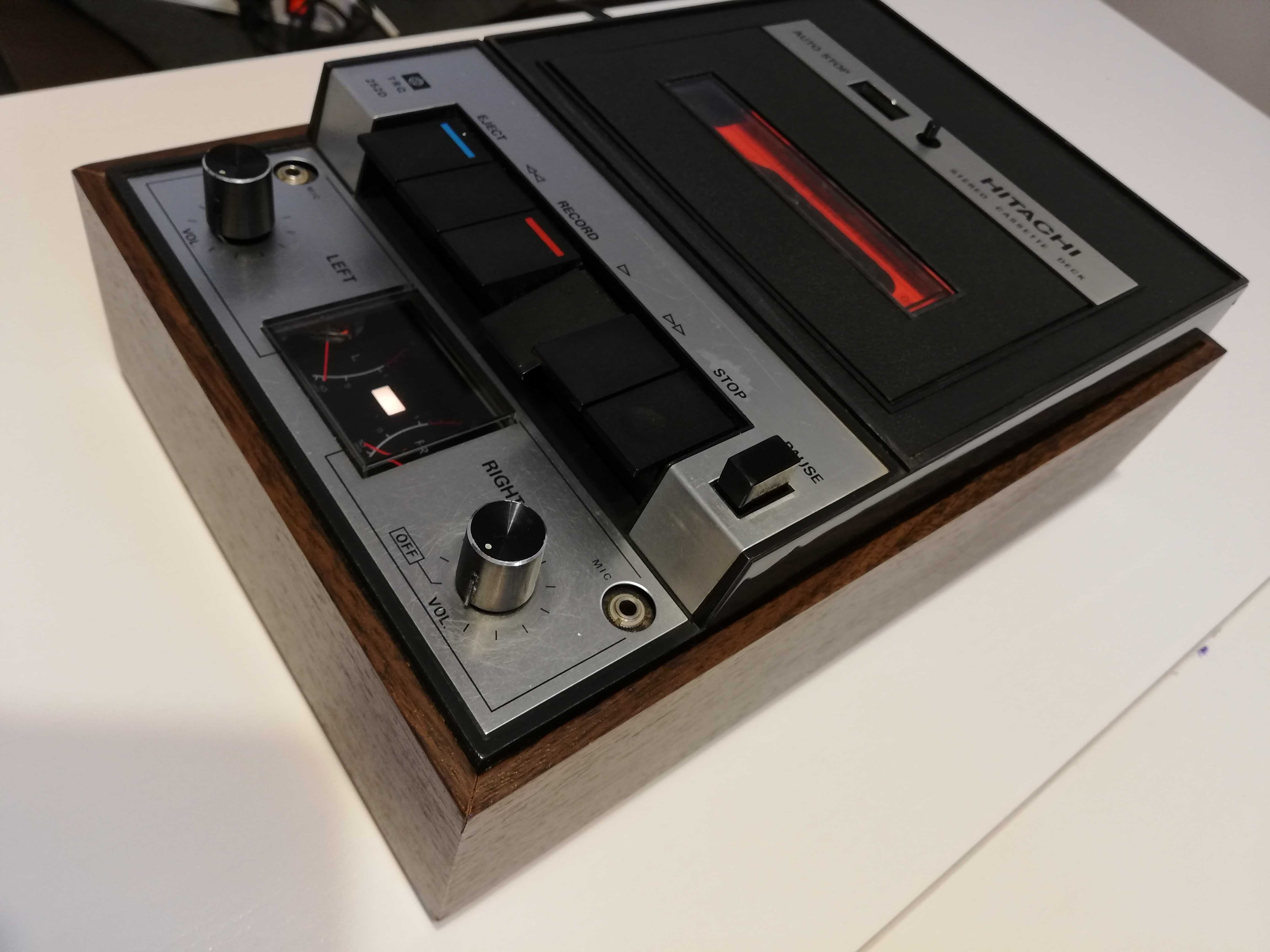Stereo Cassette  Deck HITACHI TRQ252D - Impecabil/Rar/Vintage/Japan
