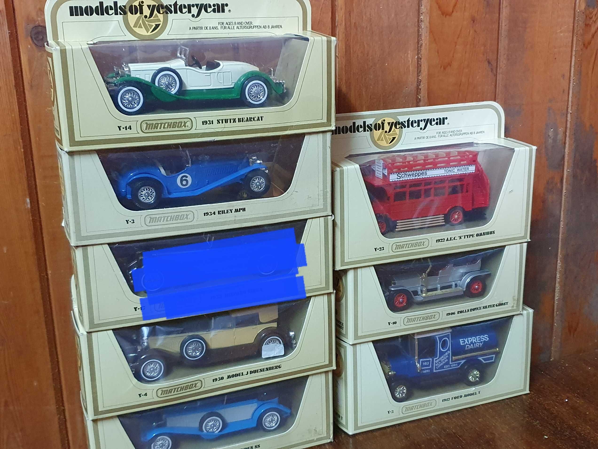 Matchbox Models of Yesteryear  нови с опаковката производство Англия