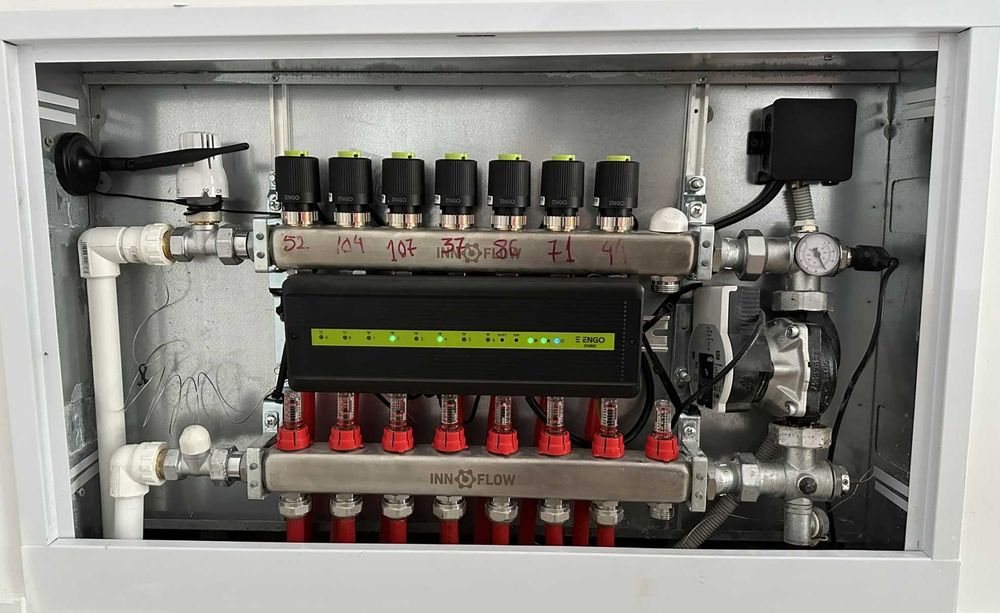 Automatizare incalzire in pardoseala Smart, aprx. 100 E/zona termica