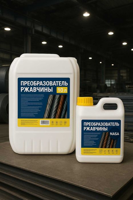 Преобразователь ржавчины(удалитель ржавчины) с защитным эффектом.