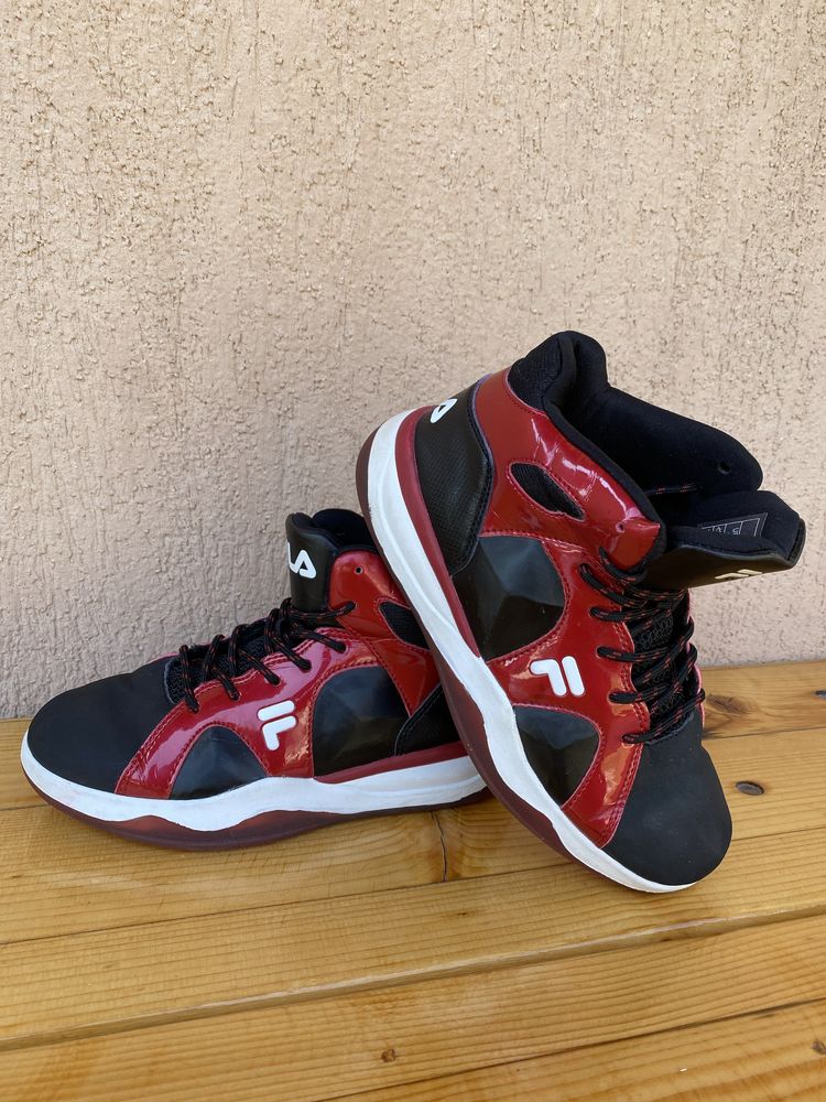 Sneakers FILA copii adulti Marimea 37 Adidasi Negru Rosu