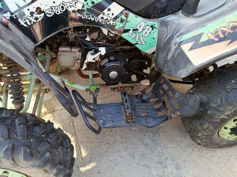 Vând sau schimb cu bicicleta ATV KXD  107cm 3+1 viteze semiautomat